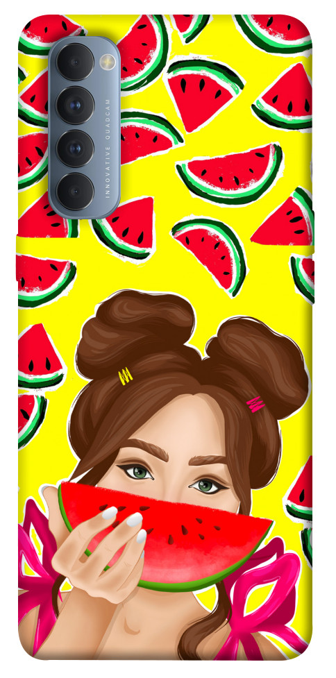 Чохол Watermelon girl для Oppo Reno 4 Pro