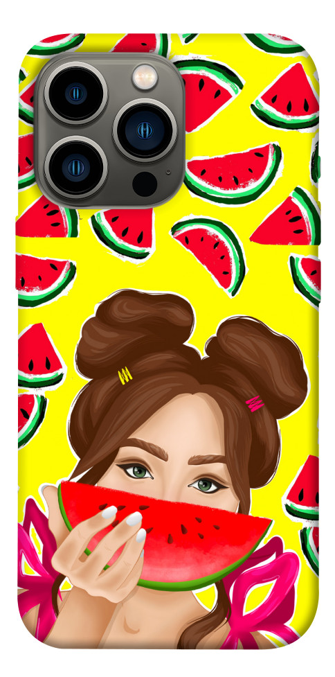 Чехол Watermelon girl для iPhone 13 Pro