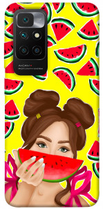 Чехол Watermelon girl для Xiaomi Redmi 10