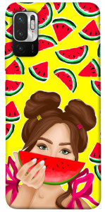 Чехол Watermelon girl для Xiaomi Redmi Note 10 5G
