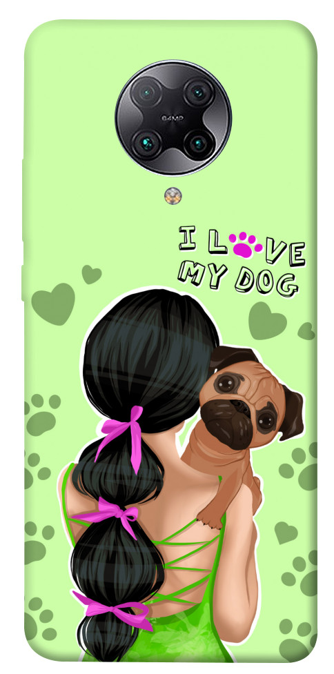 Чехол Love my dog для Xiaomi Redmi K30 Pro