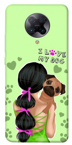 Чехол Love my dog для Xiaomi Poco F2 Pro