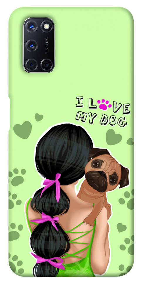

Чехол Love my dog для Oppo A72 1257355