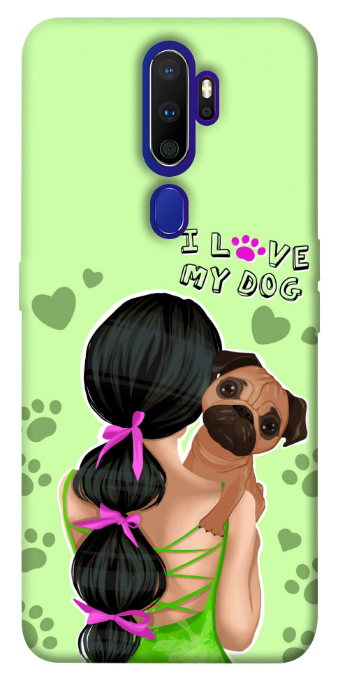 

Чохол Love my dog для Oppo A5 (2020) 1257357