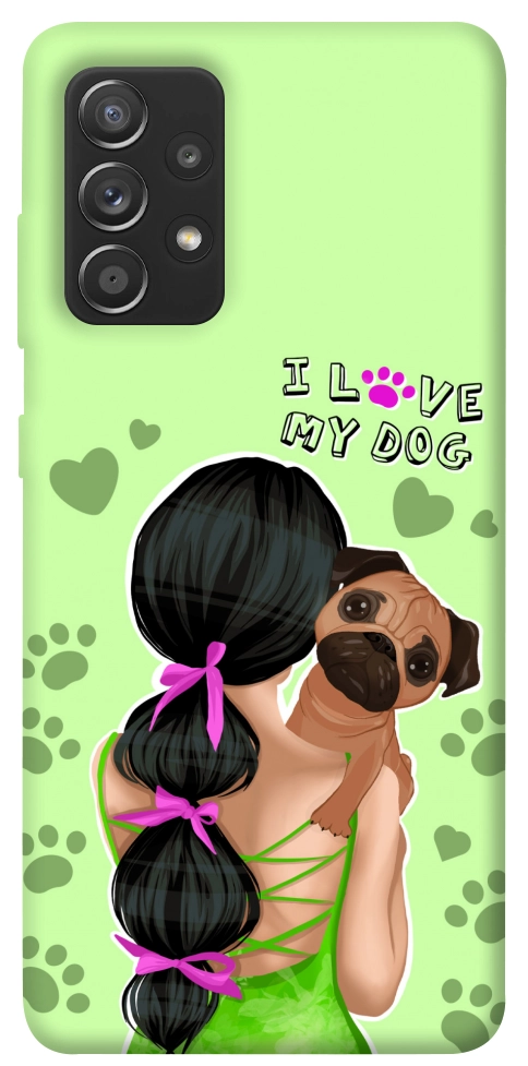 Чохол Love my dog для Galaxy A72 5G