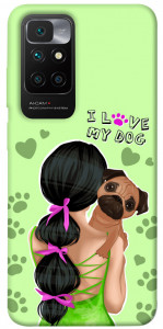 Чехол Love my dog для Xiaomi Redmi 10