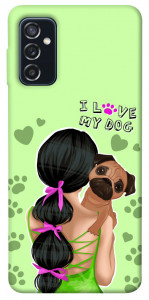 Чохол Love my dog для Galaxy M52