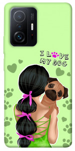 Чохол Love my dog для Xiaomi 11T