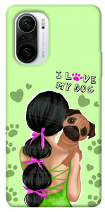 Чохол Love my dog для Xiaomi Poco F3