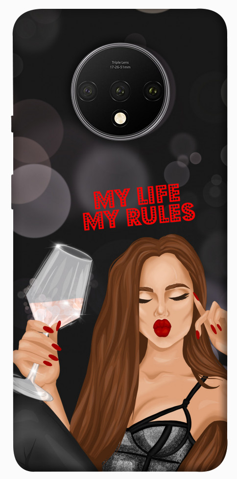 Чехол My life my rules для OnePlus 7T