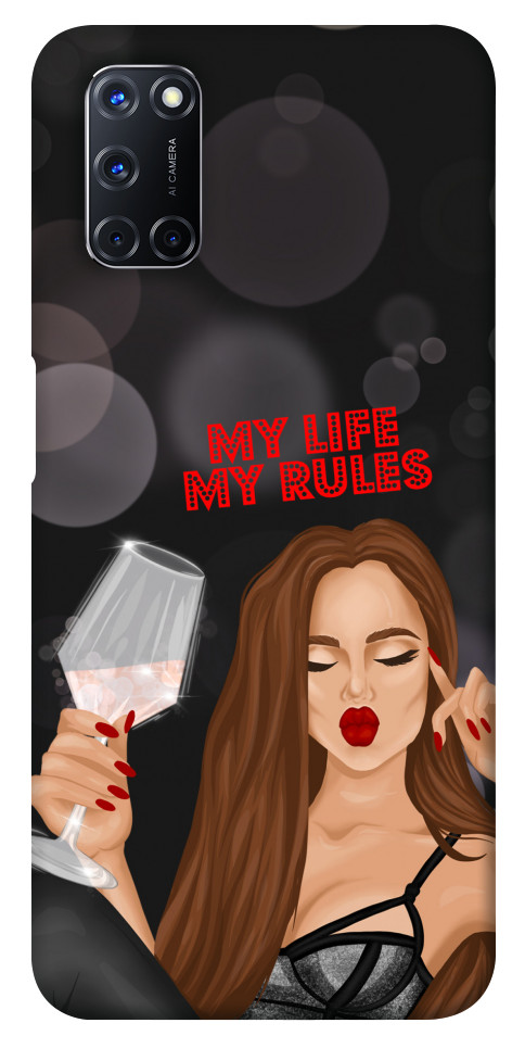 

Чехол My life my rules для Oppo A72 1257481
