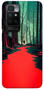 Чохол Зловісний ліс для Xiaomi Redmi 10