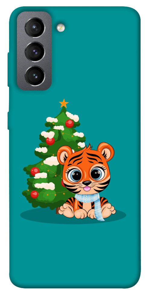 

Чохол Святковий тигреня для Galaxy S21 FE 1261124