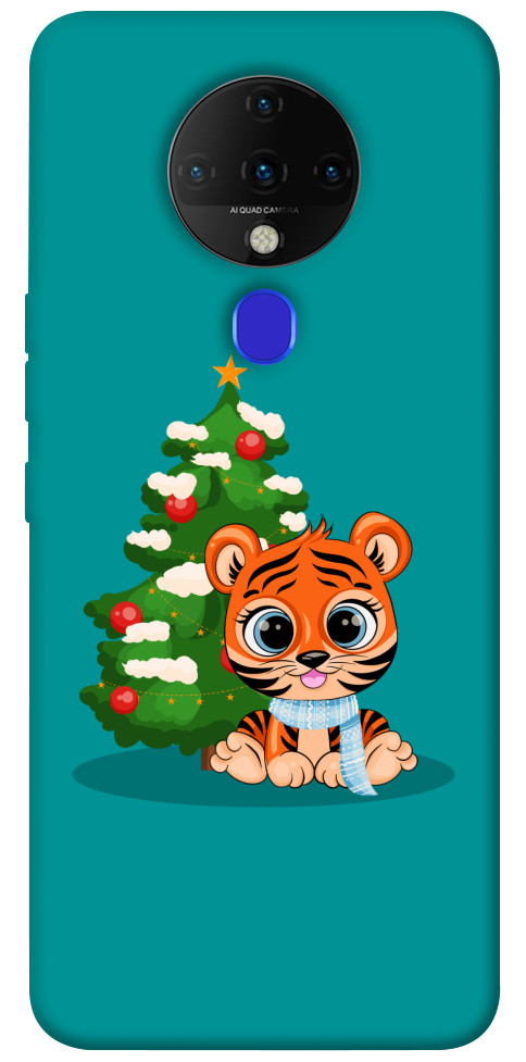 

Чохол Святковий тигреня для TECNO Spark 6 1261138
