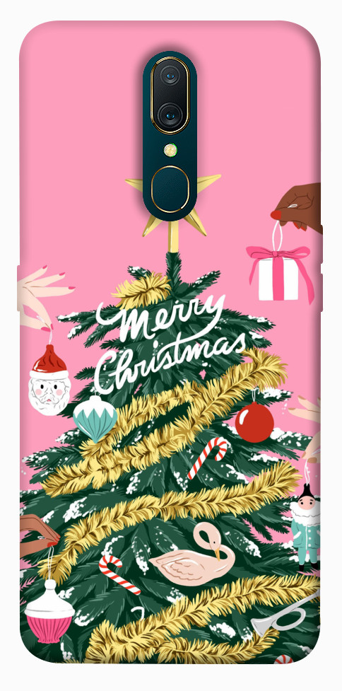 

Чехол Праздничная елка для OPPO A9 1261523