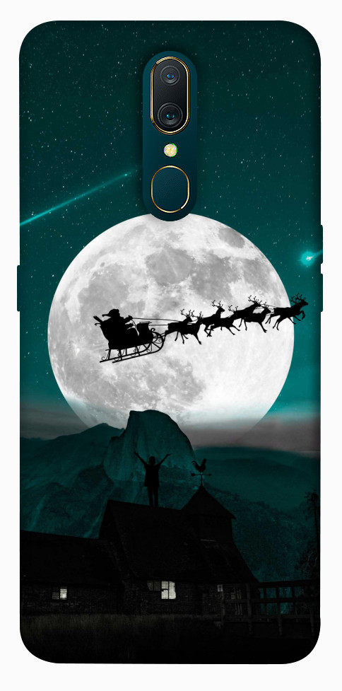

Чохол Санта на санях для OPPO A9 1261815