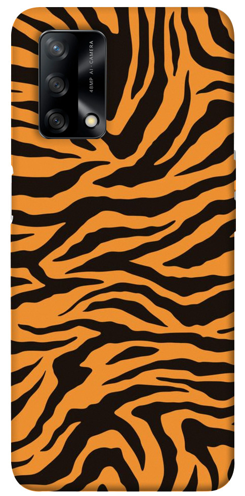 Чехол Tiger print для Oppo A74 4G