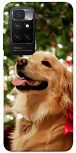 Чохол New year dog для Xiaomi Redmi 10