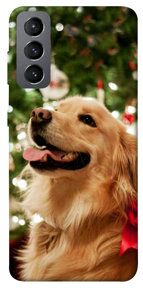 Чехол New year dog для Galaxy S21 FE