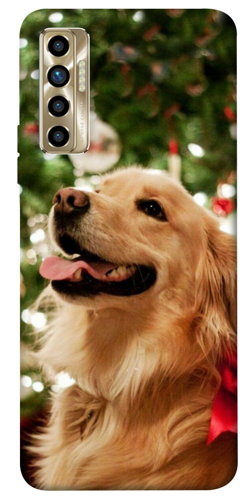 Чохол New year dog для TECNO Camon 17P