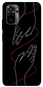 Чохол Плетення рук для Xiaomi Redmi Note 10