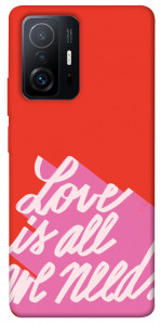 Чехол Love is all need для Xiaomi 11T