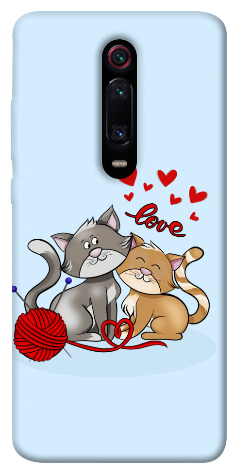 Чехол Два кота Love для Xiaomi Redmi K20 Pro
