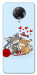 Чехол Два кота Love для Xiaomi Redmi K30 Pro
