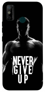 Чехол Never give up для TECNO Spark 6 Go