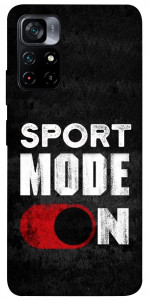 Чехол Sport mode on для Xiaomi Poco M4 Pro 5G