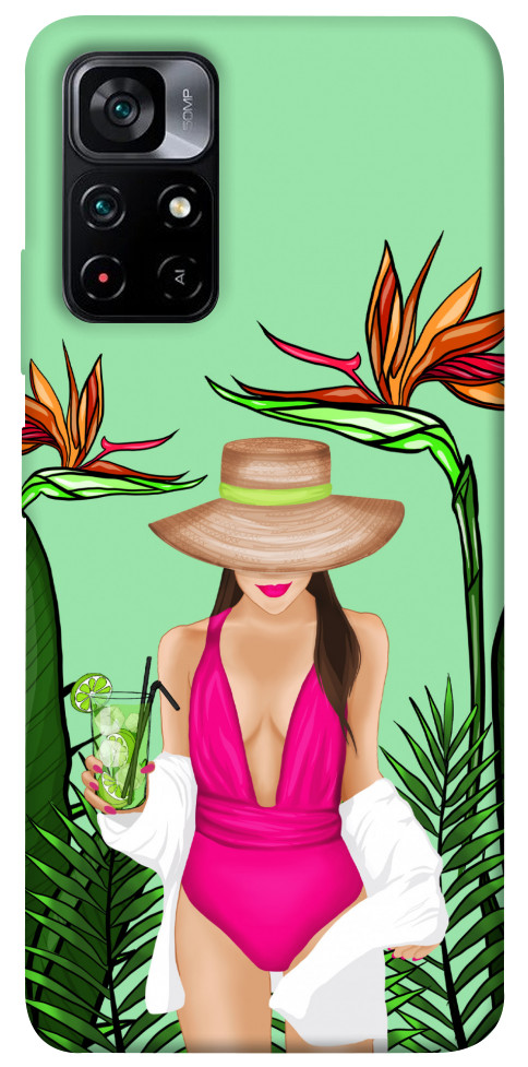 

Чехол Tropical girl для Xiaomi Poco M4 Pro 5G 1266279