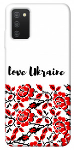 Чехол Love Ukraine для Galaxy A03s