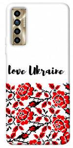 Чохол Love Ukraine для TECNO Camon 17P