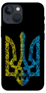 Чехол Жовтоблакитний герб для iPhone 13 mini