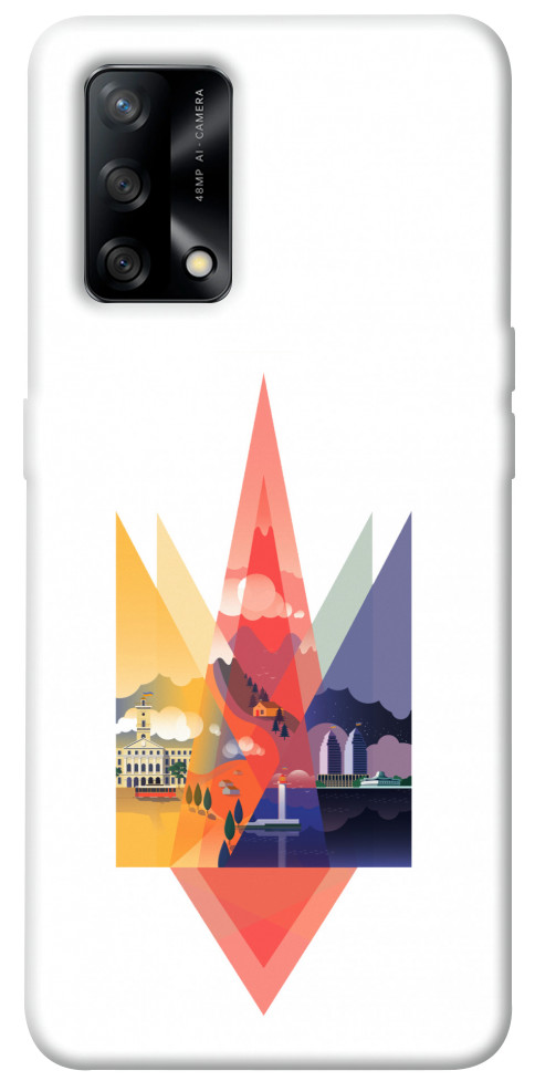 

Чехол Украина иллюстрация для Oppo A74 4G 1269719
