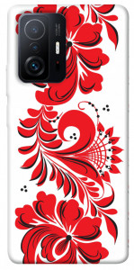 Чехол Червона вишиванка для Xiaomi 11T