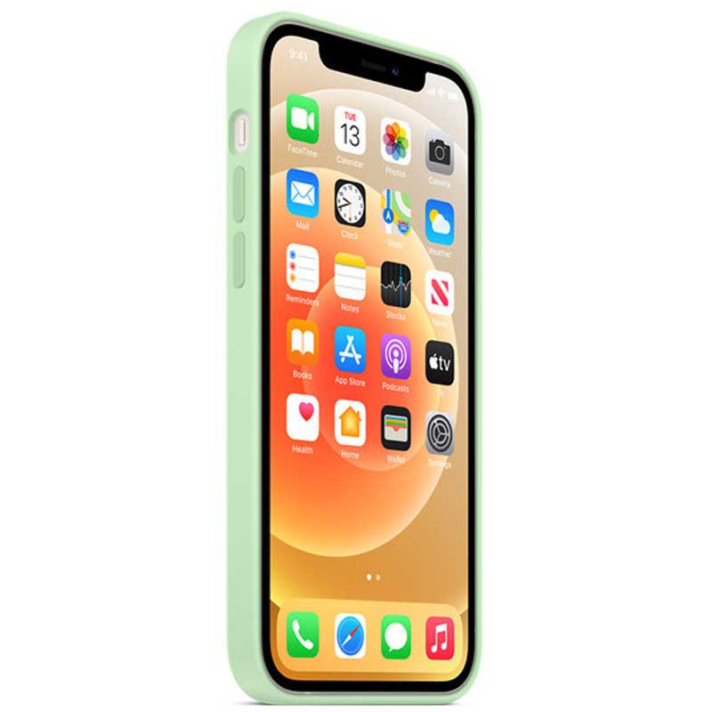 Фото Чохол Silicone Case Full Protective (AA) на Apple iPhone 13 (6.1") (Зелений / Pistachio) в маназині vchehle.ua