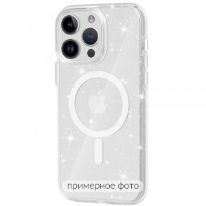 Чехол TPU Galaxy Sparkle (MagFit) для Apple iPhone 16 Plus (6.7")