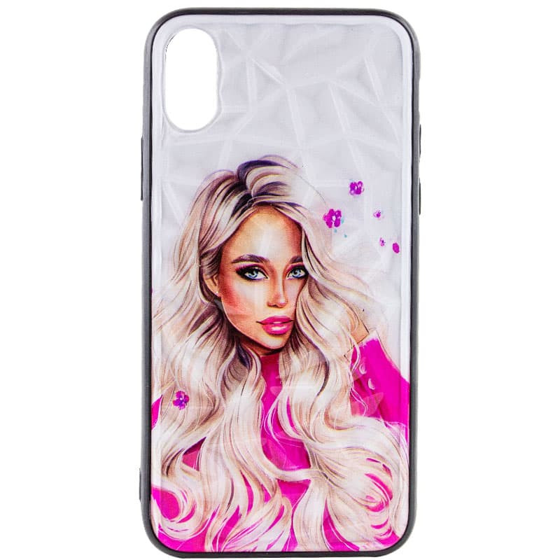 TPU+PC чохол Prisma Ladies на Apple iPhone XR (6.1") (Pink)