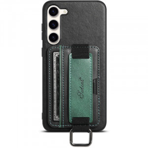 Кожаный чехол Wallet case and straps для Samsung Galaxy S24