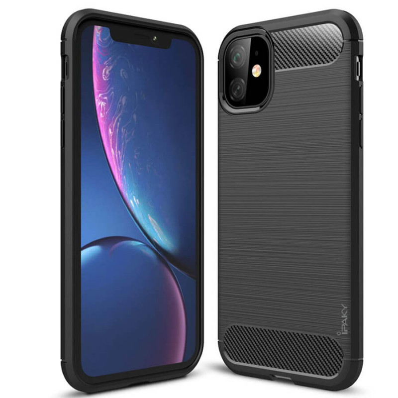 

TPU чохол iPaky Slim Series на iPhone 11 (Чорний) 769077