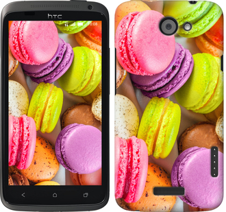 

Чехол Макаруны для HTC One X+ 628947