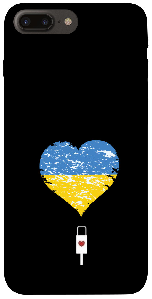 Чехол З Україною в серці для iPhone 7 Plus