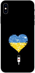 Чохол З Україною в серці для iPhone XS Max