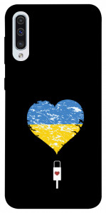 Чехол З Україною в серці для Samsung Galaxy A30s