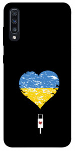 Чохол З Україною в серці для Galaxy A70 (2019)