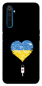 Чехол З Україною в серці для Realme 6 Pro