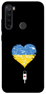 Чохол З Україною в серці для Xiaomi Redmi Note 8T
