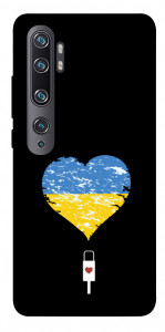 Чехол З Україною в серці для Xiaomi Mi Note 10 Pro