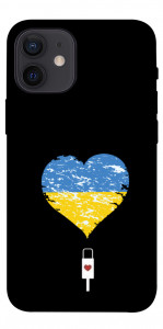 Чохол З Україною в серці для iPhone 12 mini